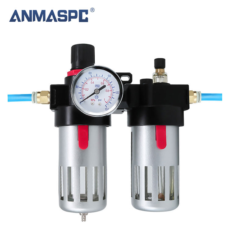 Pneumatic Filter Oil AB Series Air Combination FRL Unit.